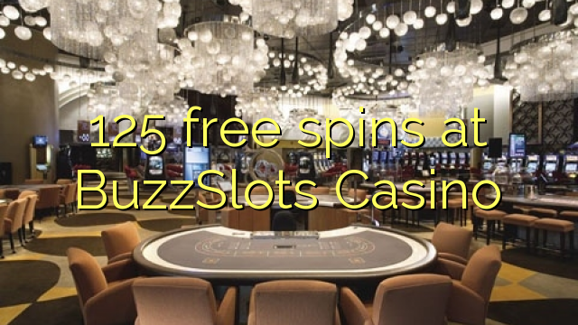 125 free spins at BuzzSlots Casino