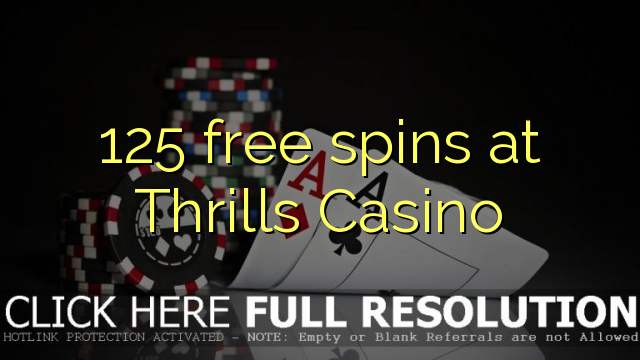 125 slobodne okretaje u Thrills Casinou