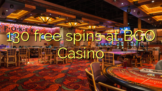 130 bezplatná otočení v BGO Casino