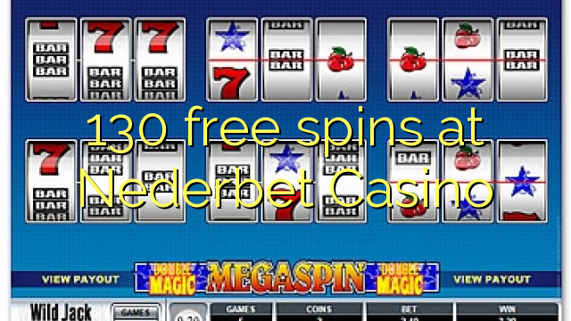 130 free spins at Nederbet  Casino