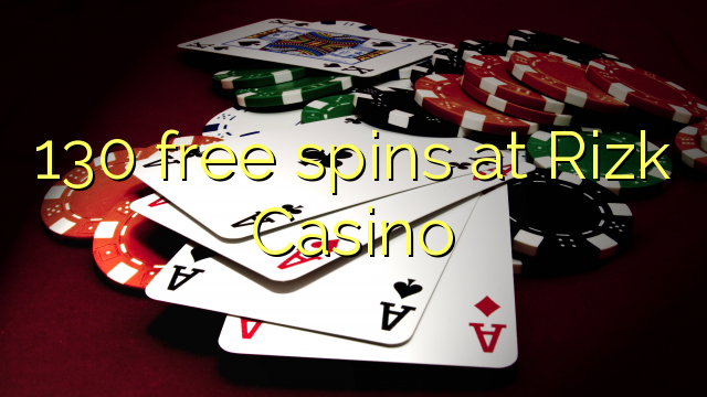 130 free spins at Rizk Casino