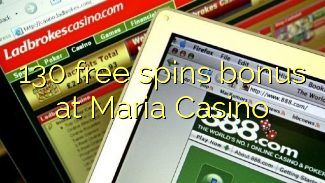 130 free spins bonus at Maria Casino