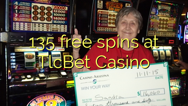 135 free spins at TlcBet Casino