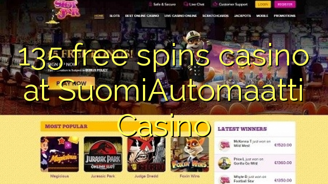 135 free spins casino at SuomiAutomaatti Casino