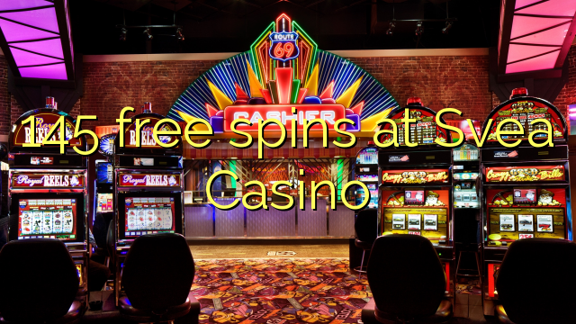 145 free spins at Svea  Casino