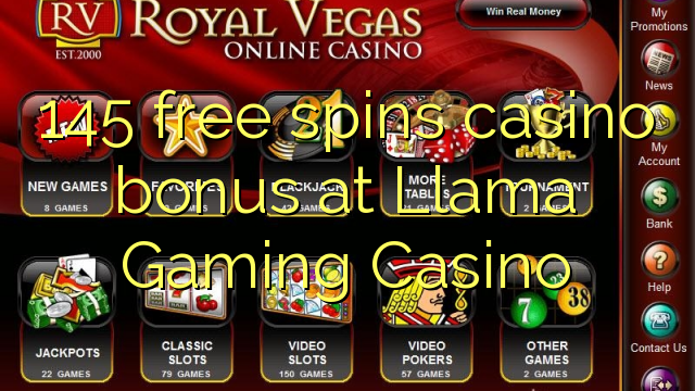 145 free spins casino bonus at Llama Gaming Casino