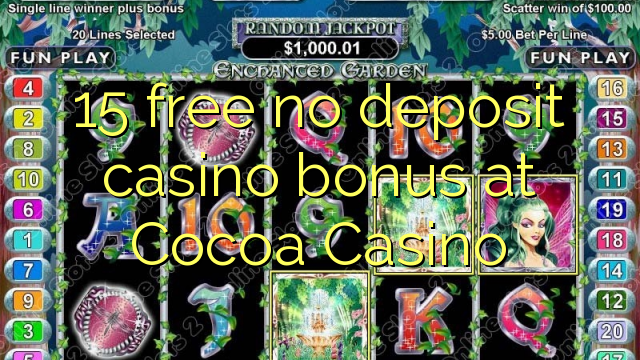15 bez kazinskog bonusa u Cocoa Casino-u