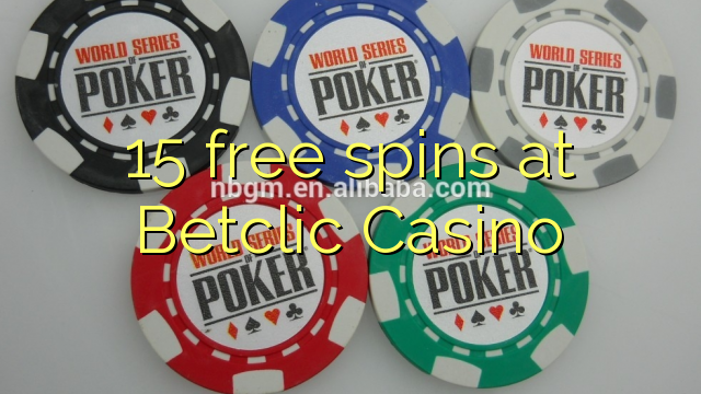 15 free spins at Betclic Casino