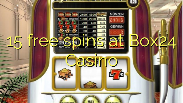 15 free spins at Box24 Casino