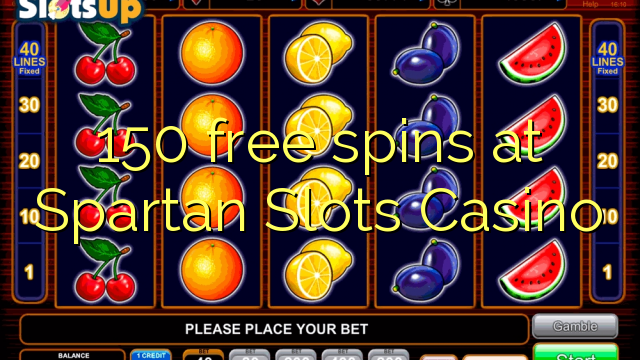 150 free spins at Spartan Slots Casino