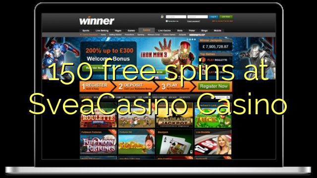 150 free spins at SveaCasino 