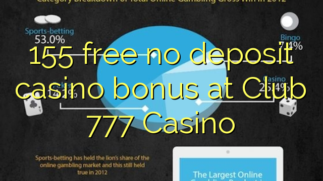 155 gratis, ingen innskuddsbonusbonus på Club 777 Casino
