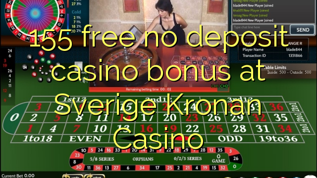 155 libirari ùn Bonus accontu Casinò à Sverige Kronan Casino