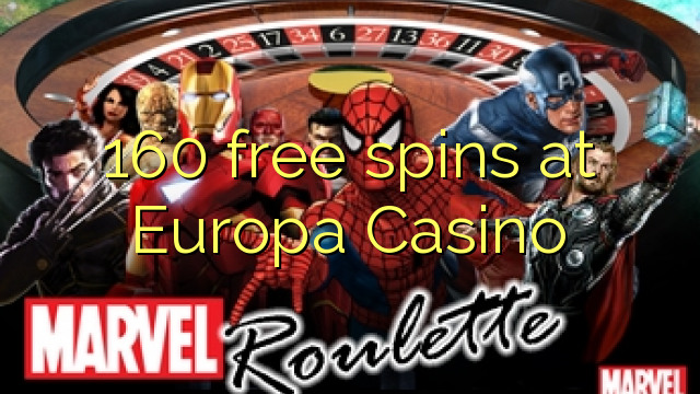 160 free spins at Europa Casino