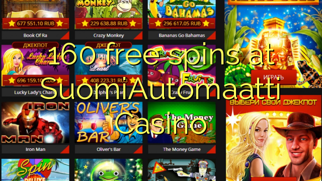 160 free spins at SuomiAutomaatti Casino