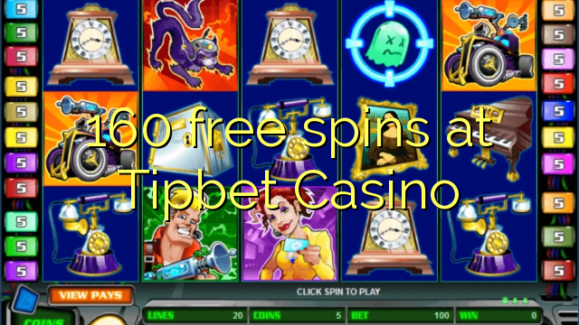 160 free spins at Tipbet Casino