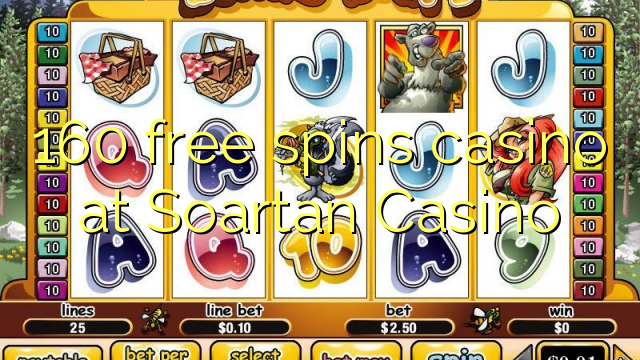 160 free spins casino at Soartan Casino