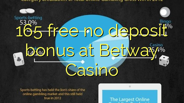 165 free no deposit bonus at Betway Casino