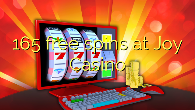 165 free spins sa Joy Casino