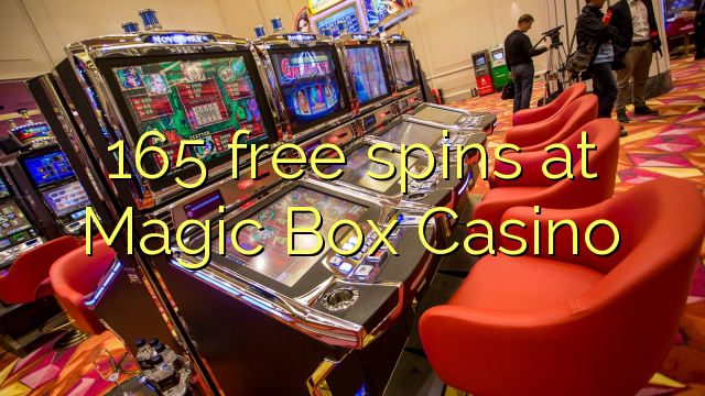 165 free spins at Magic Box Casino