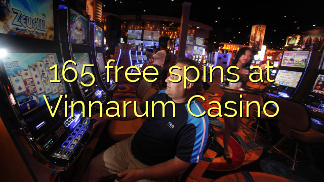165 free spins at Vinnarum Casino