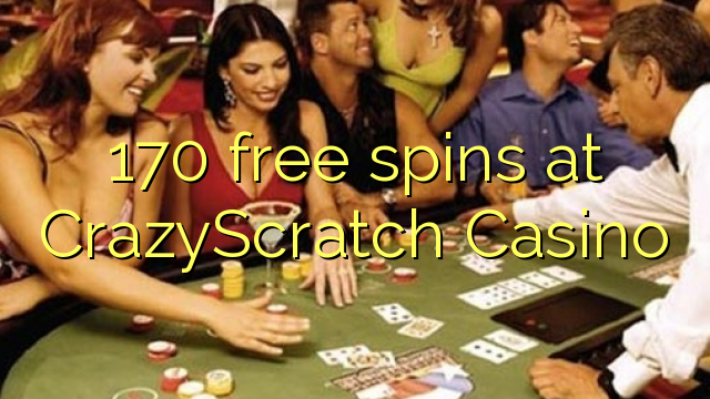 170 free spins at CrazyScratch Casino