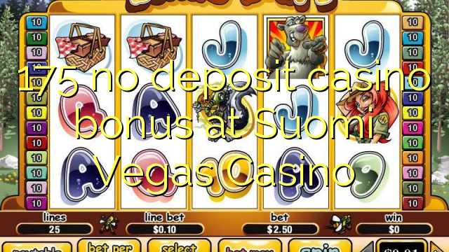 175 no deposit casino bonus at Suomi Vegas Casino