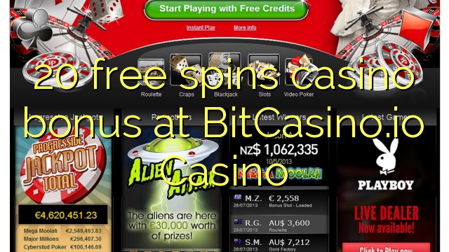 20 слободен врти бонус казино во BitCasino.io Казино