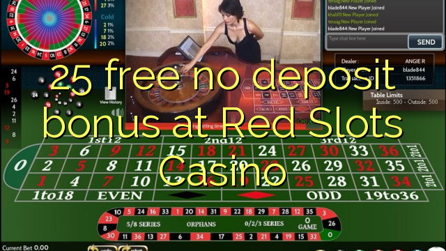 25 free no deposit bonus at Red Slots Casino