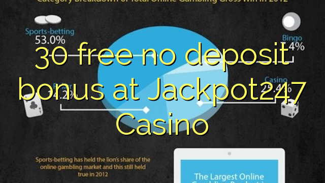 30 free no deposit bonus at Jackpot247 Casino