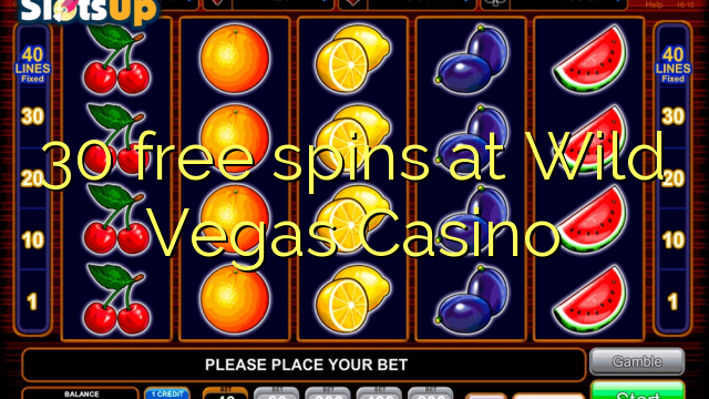 30 frjálst snýr á Wild Vegas Casino