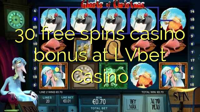 30 free spins casino bonus at LVbet Casino