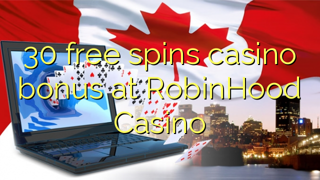 30 gratis spins casino bonus bij RobinHood Casino