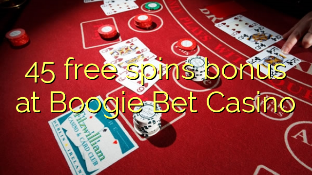 45 бесплатни бодови на Boogie Bet Casino