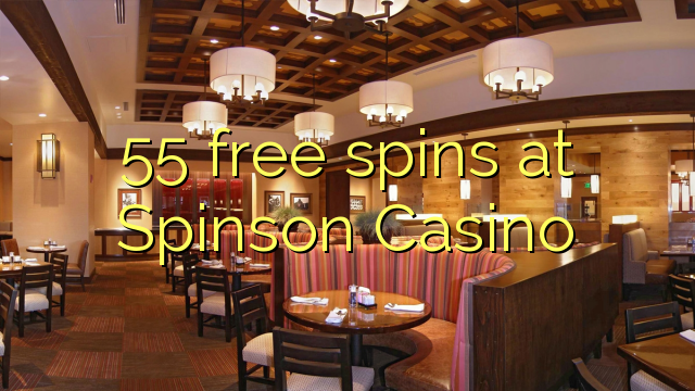 55 free spins at Spinson Casino