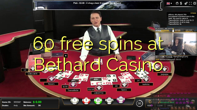 60 free spins sa Bethard Casino