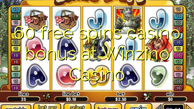 60 free spins casino bonus at Winzino Casino