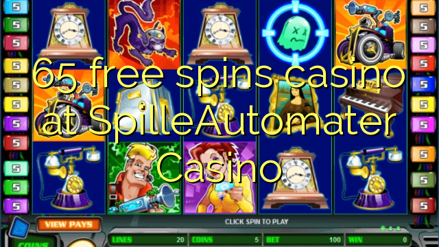 65 free spins casino at SpilleAutomater Casino