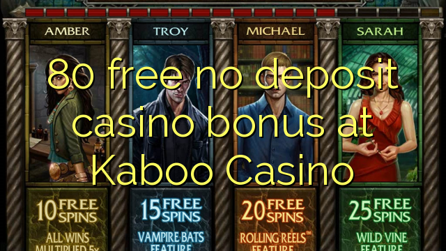 Ang 80 libre nga walay deposit casino bonus sa Kaboo Casino
