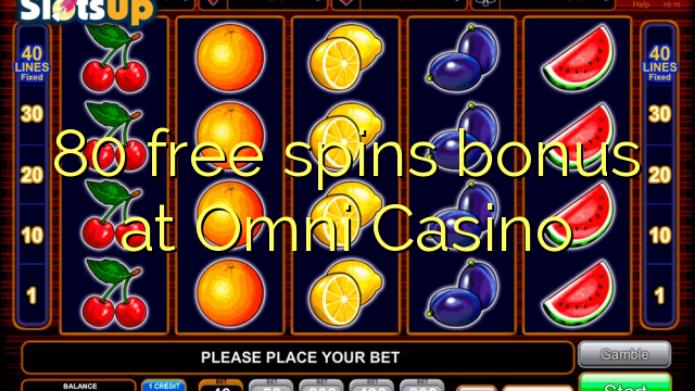 80 bonusy na bezplatné spiny v Omni Casino