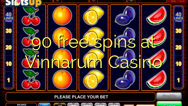 90 free spins at Vinnarum Casino