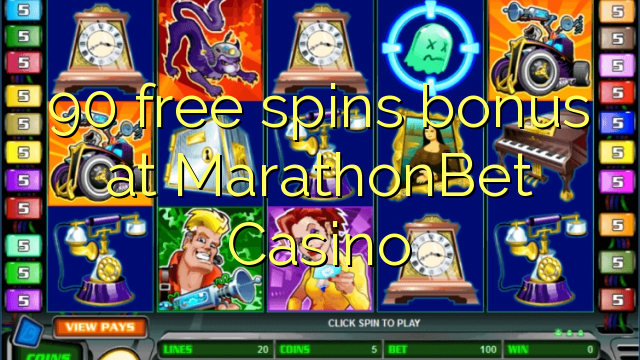 90 gratis spins bonus på MarathonBet Casino