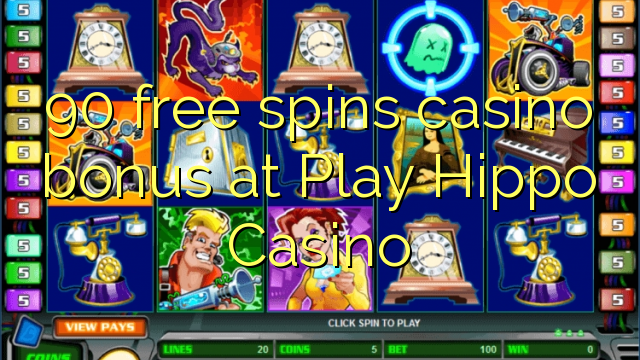 90 უფასო ტრიალებს კაზინო ბონუსების Play Hippo Casino