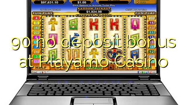 90 no deposit bonus at Playamo Casino