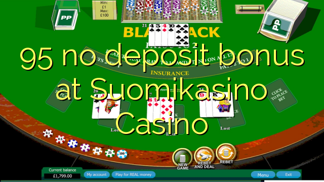 95 no deposit bonus at Suomikasino Casino