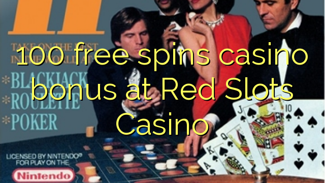 100 putaran percuma bonus kasino di Red Slots Casino