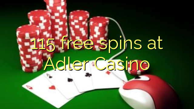 115 free spins at Adler Casino