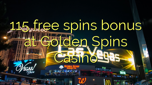 115 free spins bonus at Golden Spins Casino