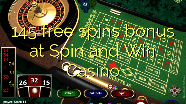 145 ókeypis spænir bónus á Spin og Win Casino