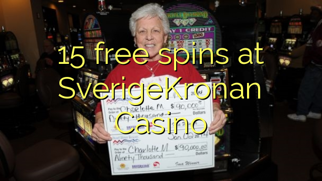 SverigeKronanカジノで15フリースピン